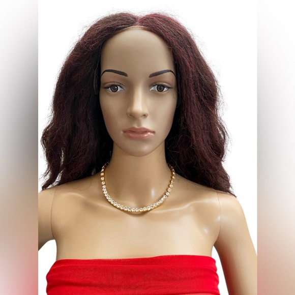 Elizabeth Cole Lorelei crystal tennis necklace - Picture 4 of 6